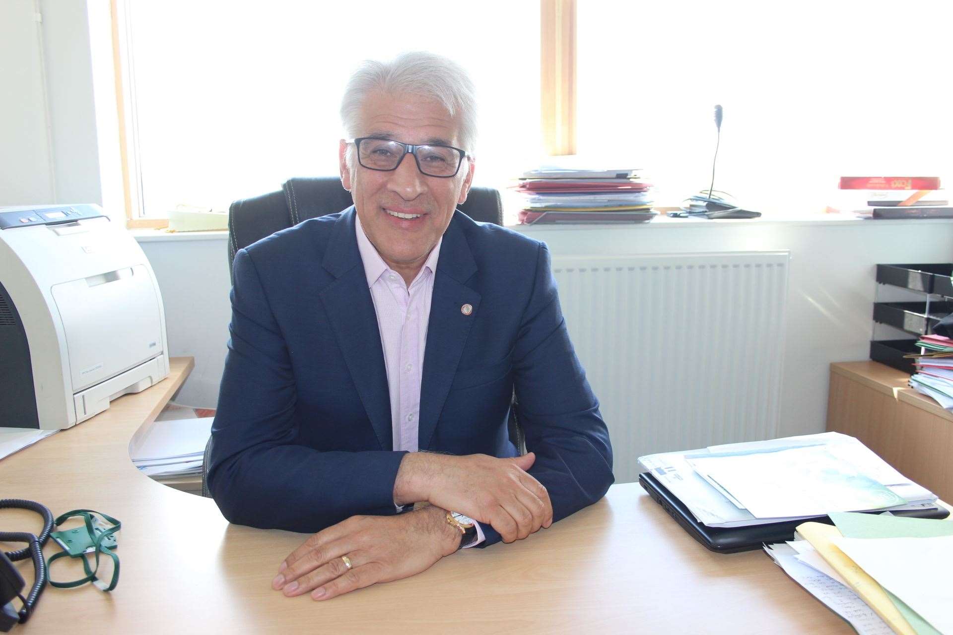 Steve Chalke, founder of Oasis Community Learning, at the Minster campus