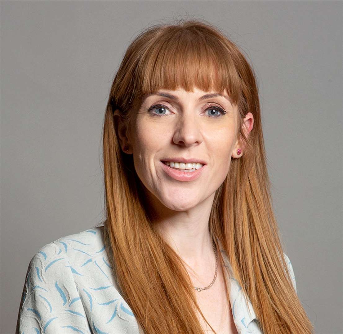 The Deputy Prime Minister Angela Rayner. Photo UK Parliament/PA