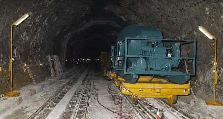 Work on the tunnel is expected to be completed in about 10 months' time. Picture: MATT READING