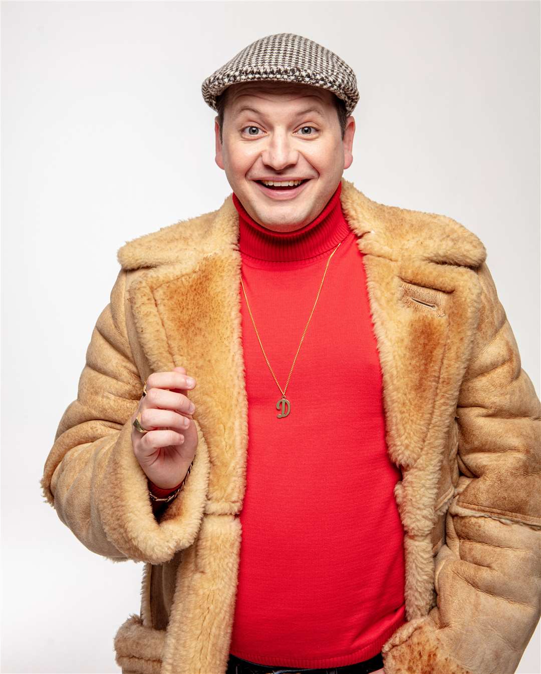 Sam Lupton as Del Boy. Picture: Trevor Leighton