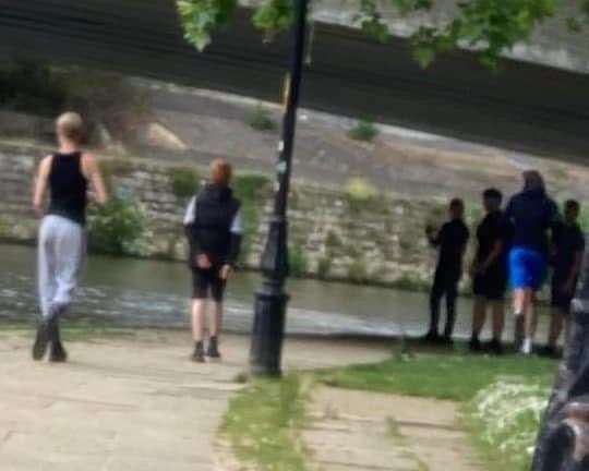 A group of boys were seen to be attacking and killing birds with catapults in Maidstone town centre. Picture: Wendy Burniston-Jones