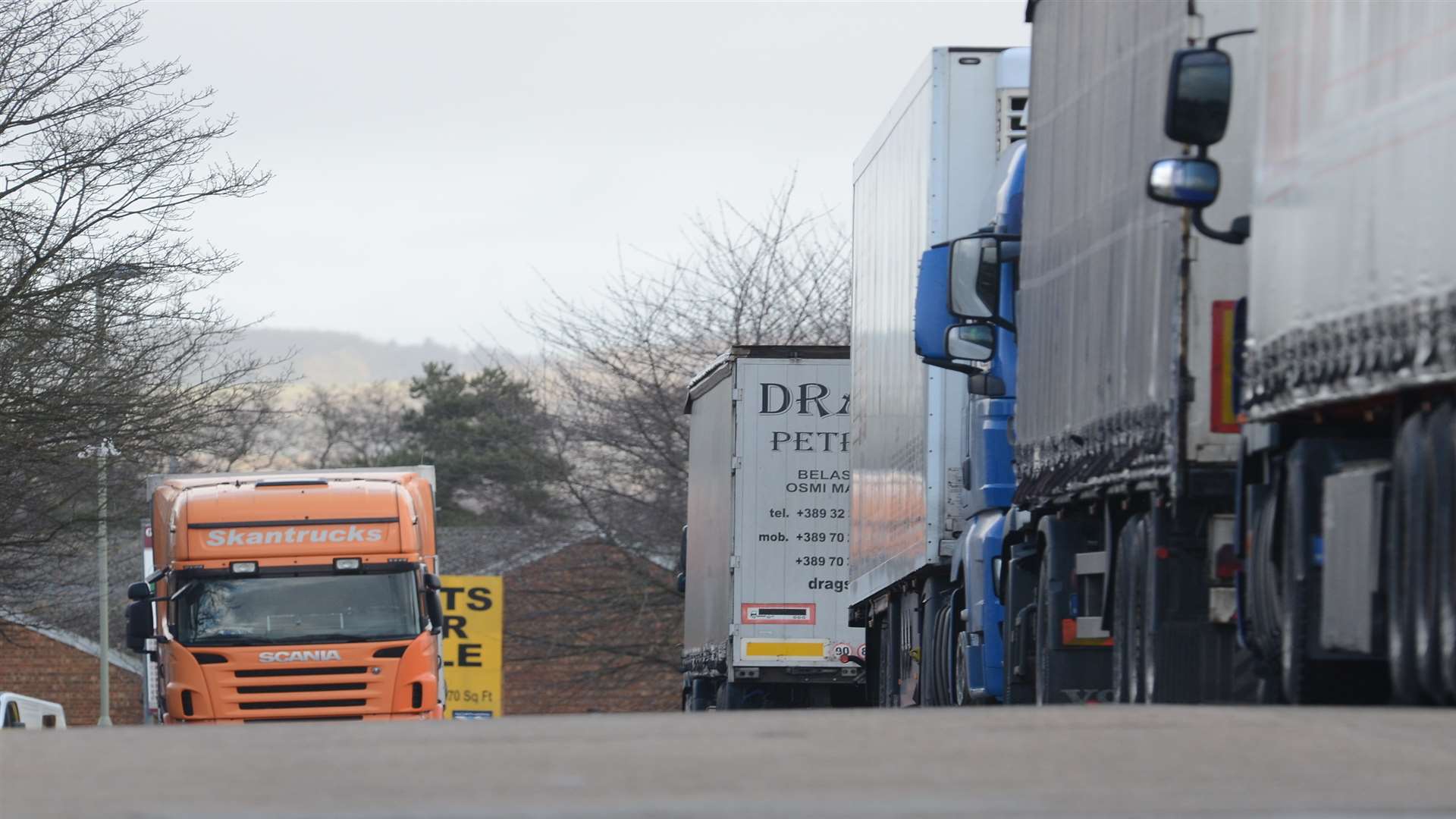 Lorries cause 'as much damage as 10,000 cars' in Mr Holden's village, he claims