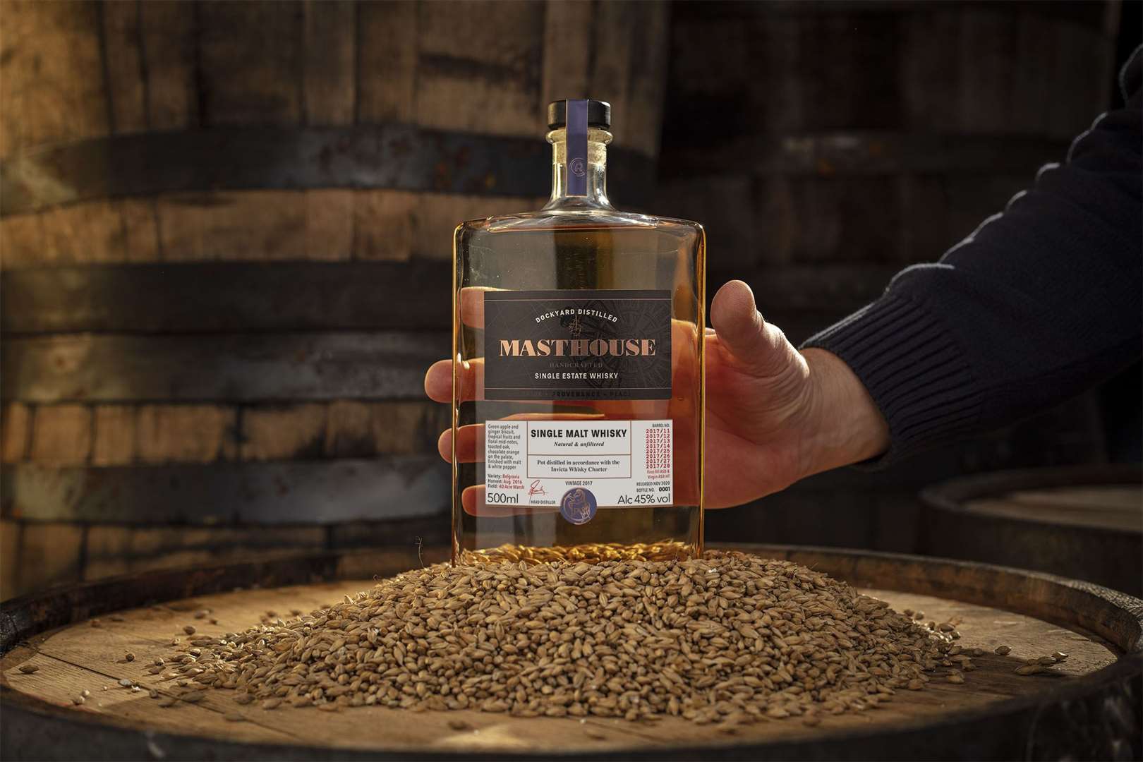 Masthouse whisky made by Copper Rivet in Chatham