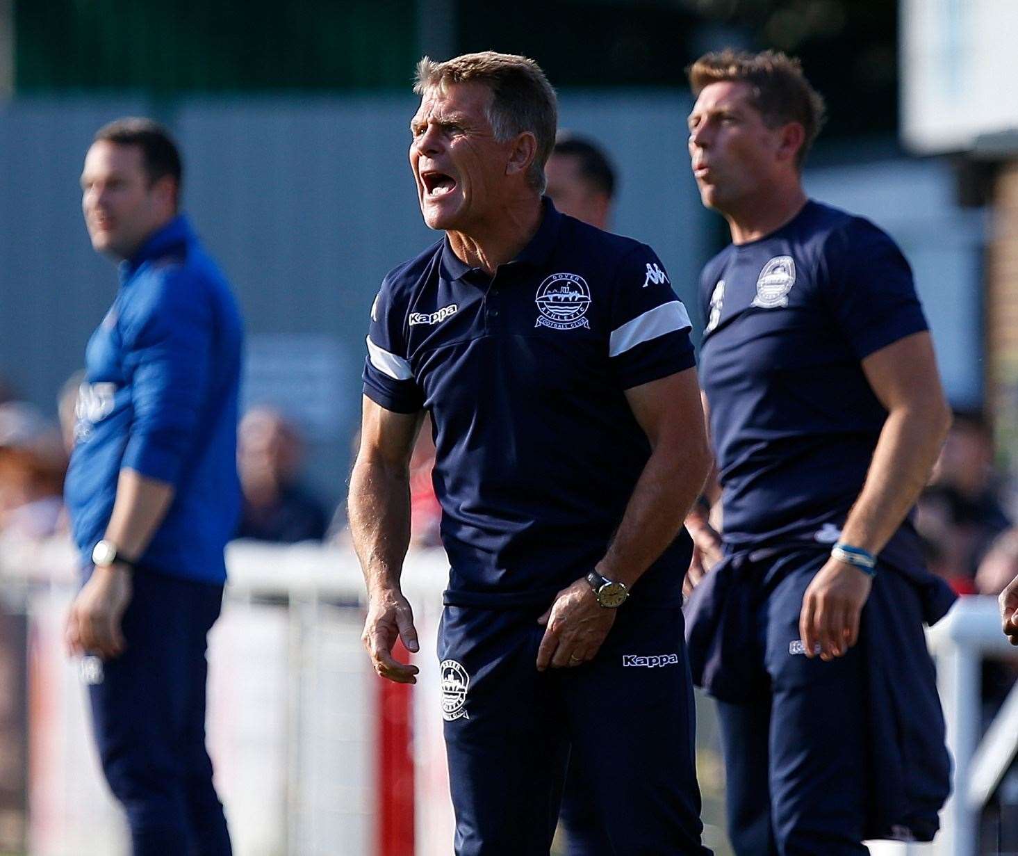 Dover manager Andy Hessenthaler. Picture: Andy Jones