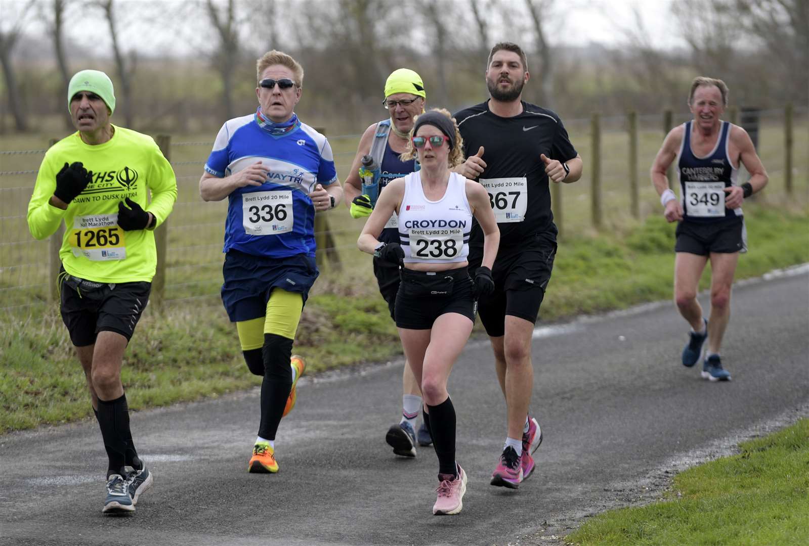 From left, No.s 1265, 336 and 238, Balsinder Singh, Daniel Marsden and Madeleine Armstrong Pileth. Picture: Barry Goodwin (62961831)