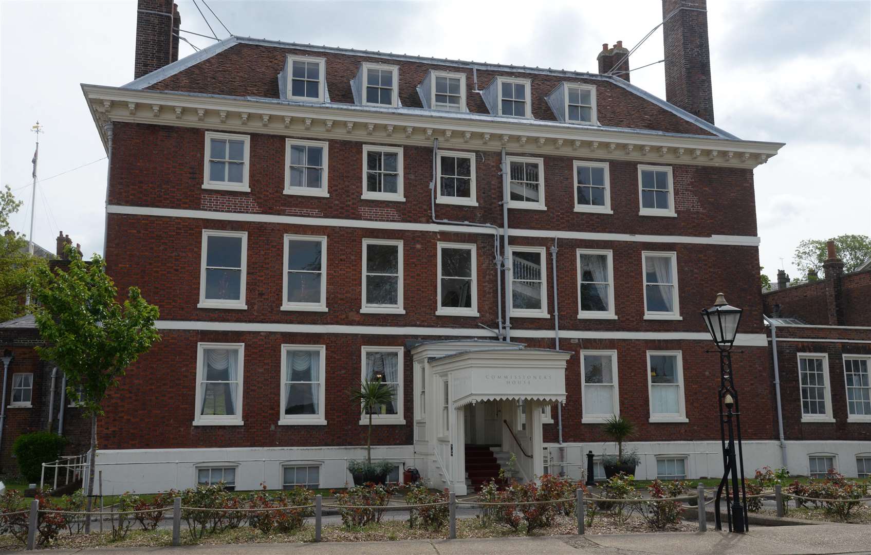 The Commissioners House at Chatham Historic Dockyard. Picture: Chris Davey.