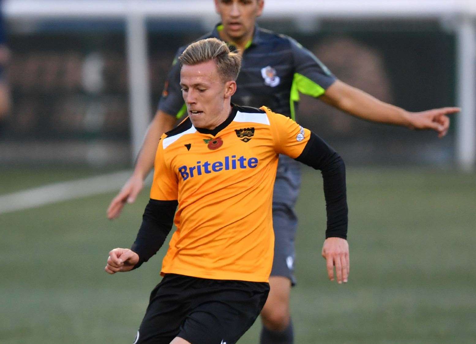 Maidstone United midfielder Sam Corne Picture: Keith Gillard