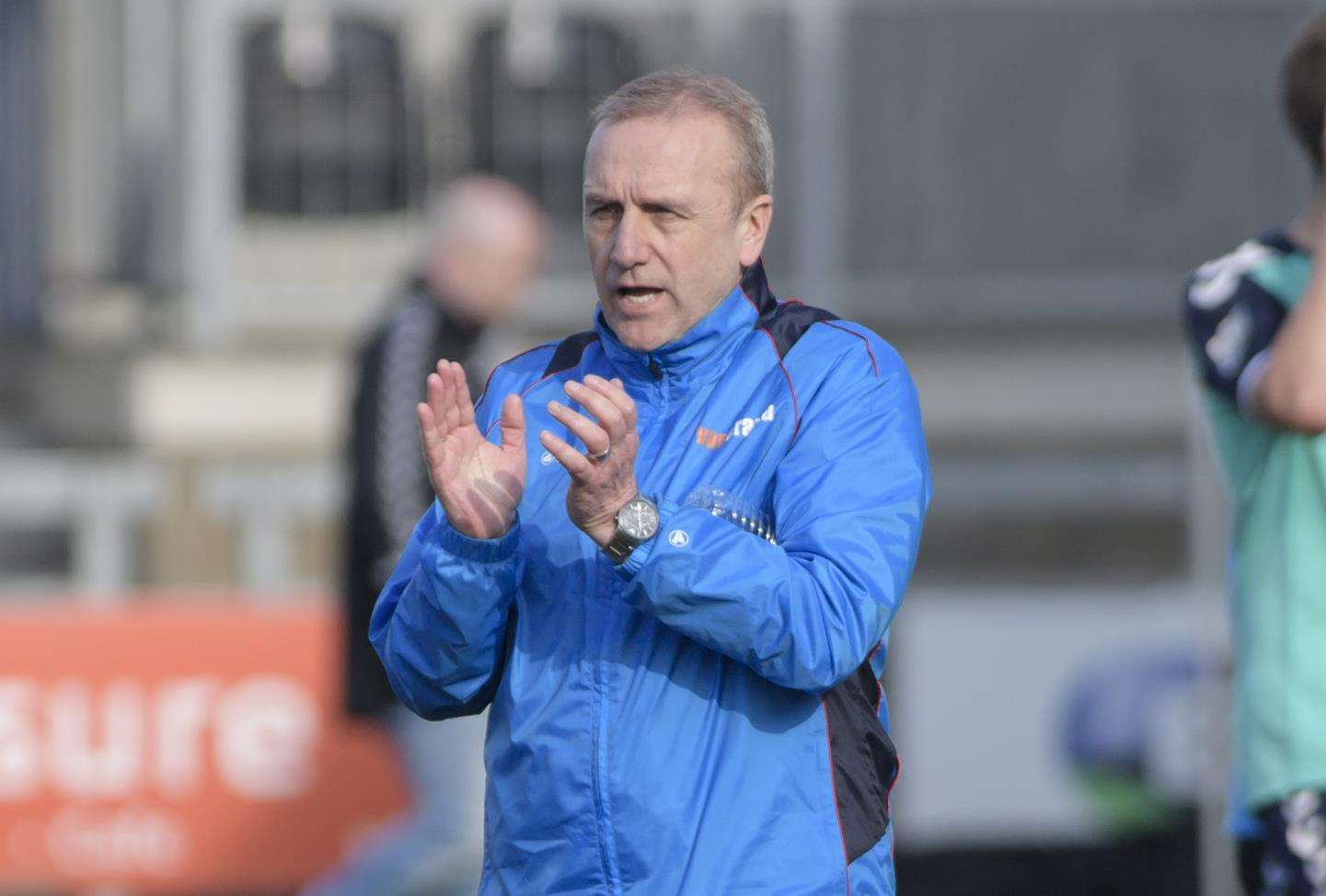 Dartford manager Tony Burman Picture: Andy Payton