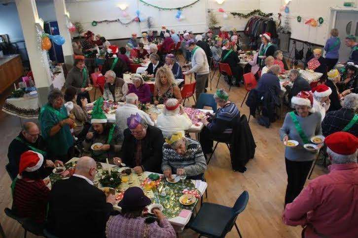 ACE Christmas lunch at St George's Hall on Boxing Day in 2007.