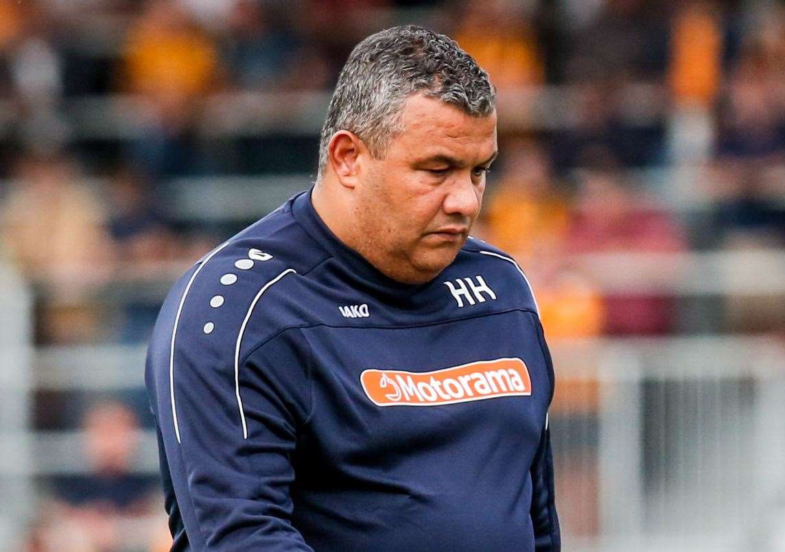 Maidstone head coach Hakan Hayrettin Picture: Matthew Walker