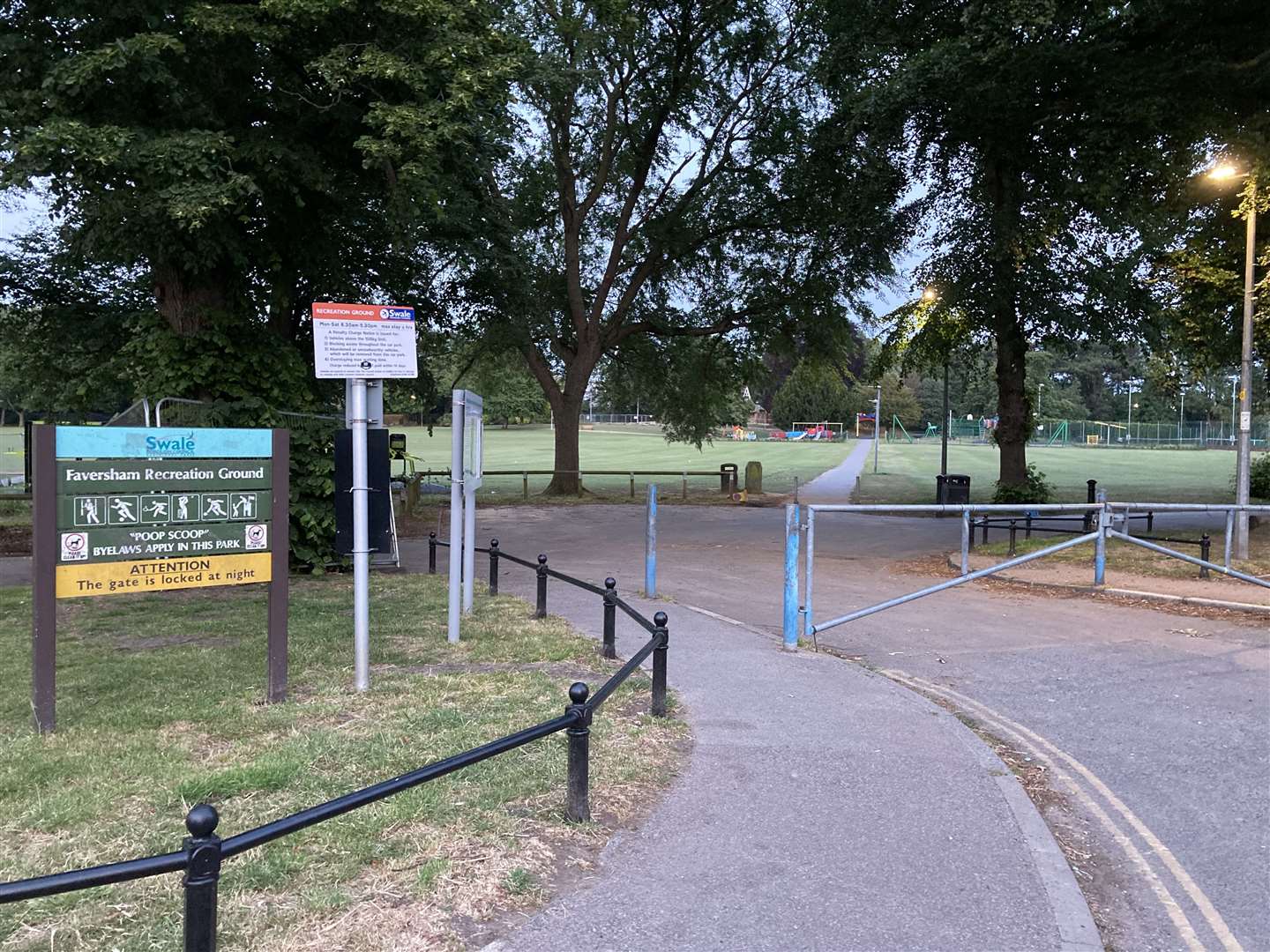 The recreation ground