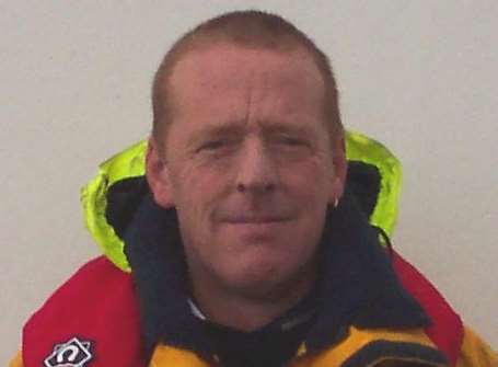 RNLI mechanic Trevor Bunney