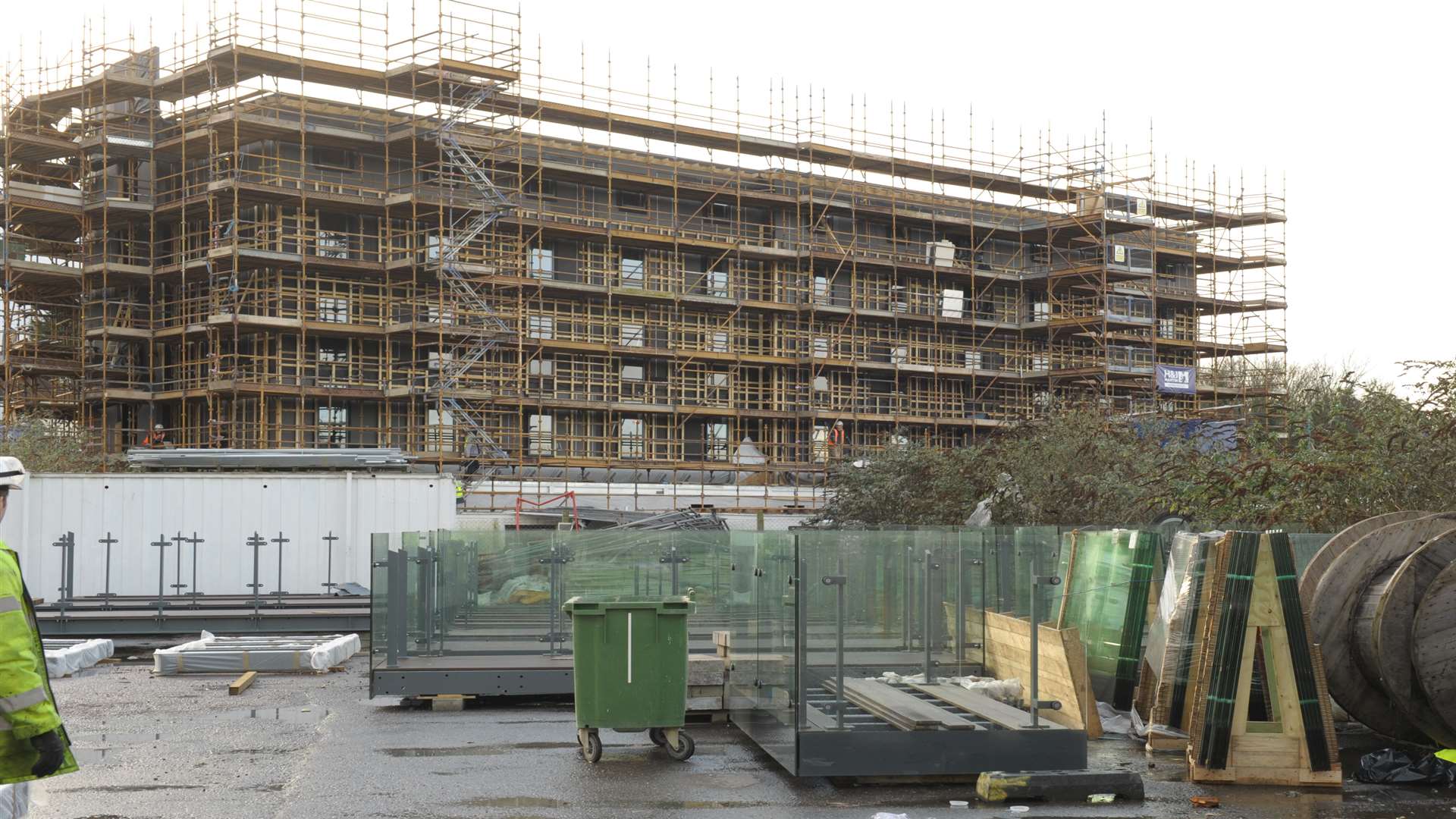 Site of new Premier Inn, Blake Avenue, Gillingham