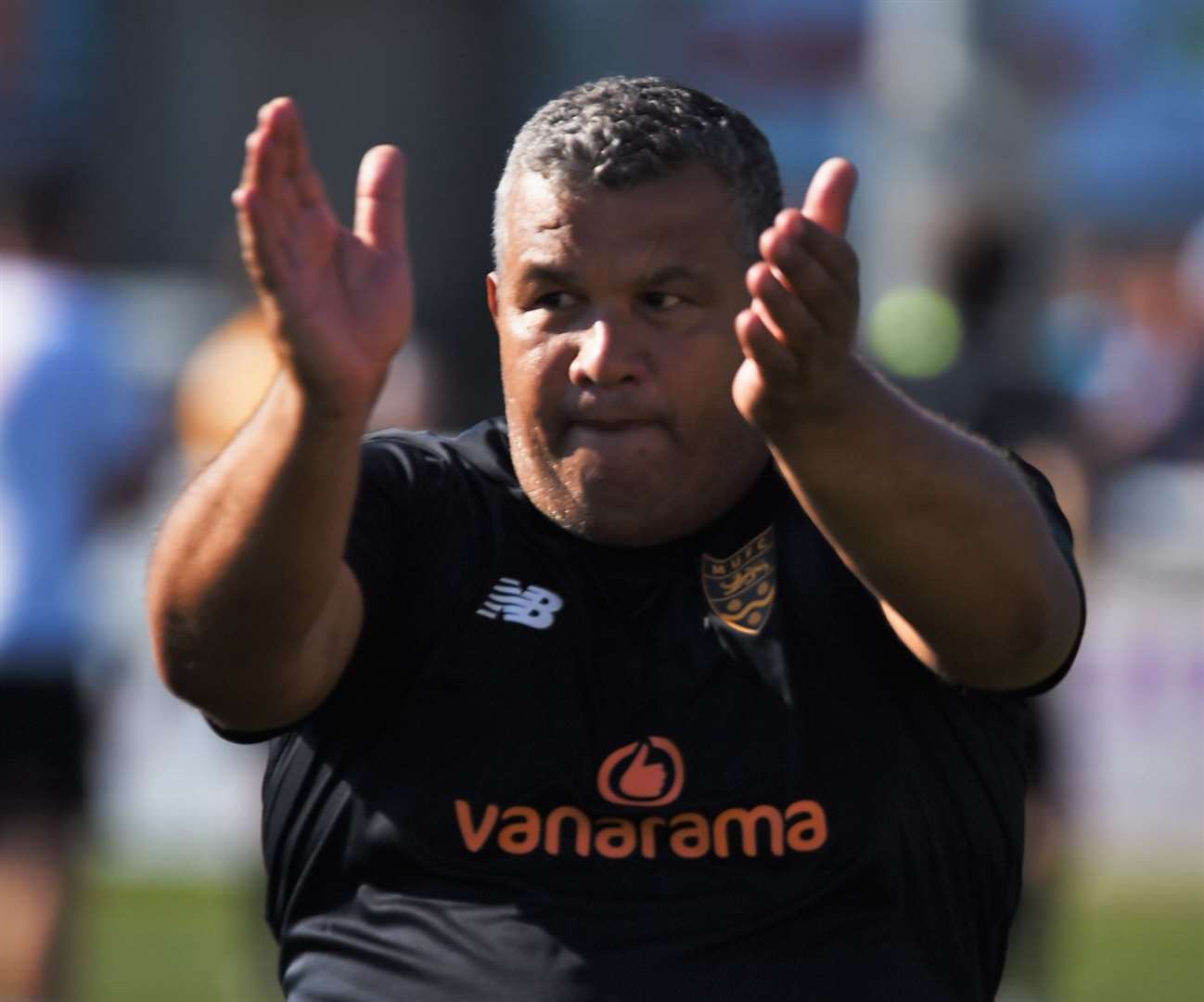 Maidstone United manager Hakan Hayrettin. Picture: Steve Terrell