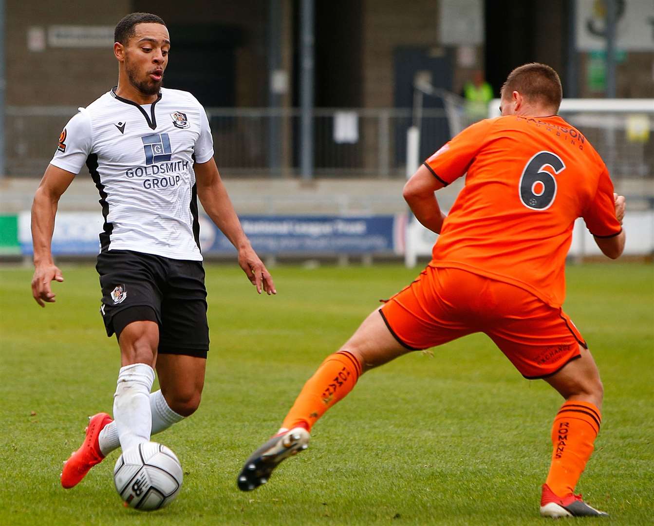 Dartford's Jazzi Barnum-Bobb in action against Bath. Picture: Andy Jones (42742927)