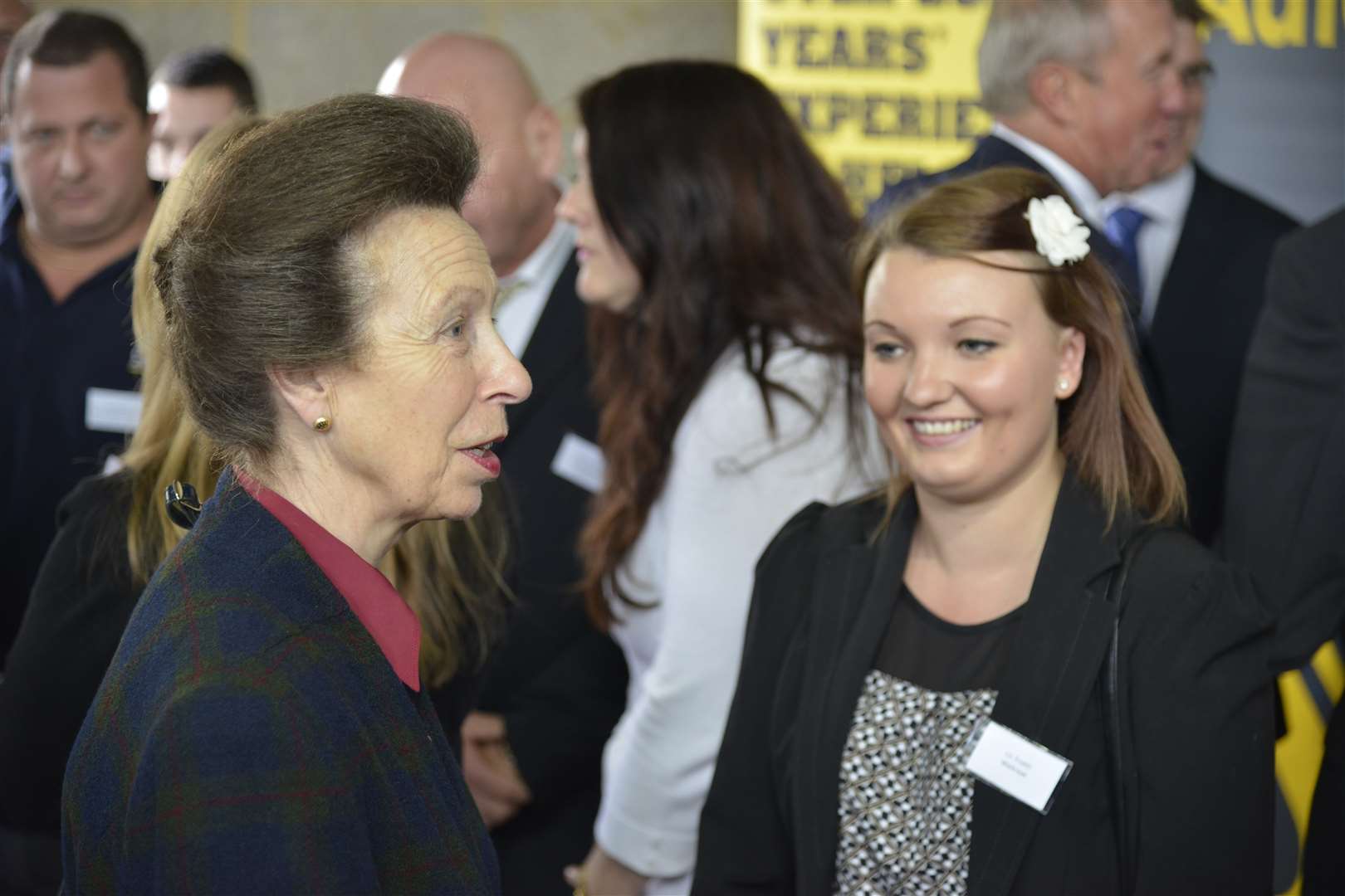 Her Royal Highness The Princess Royal visits Auto22 Skills Centre and garage