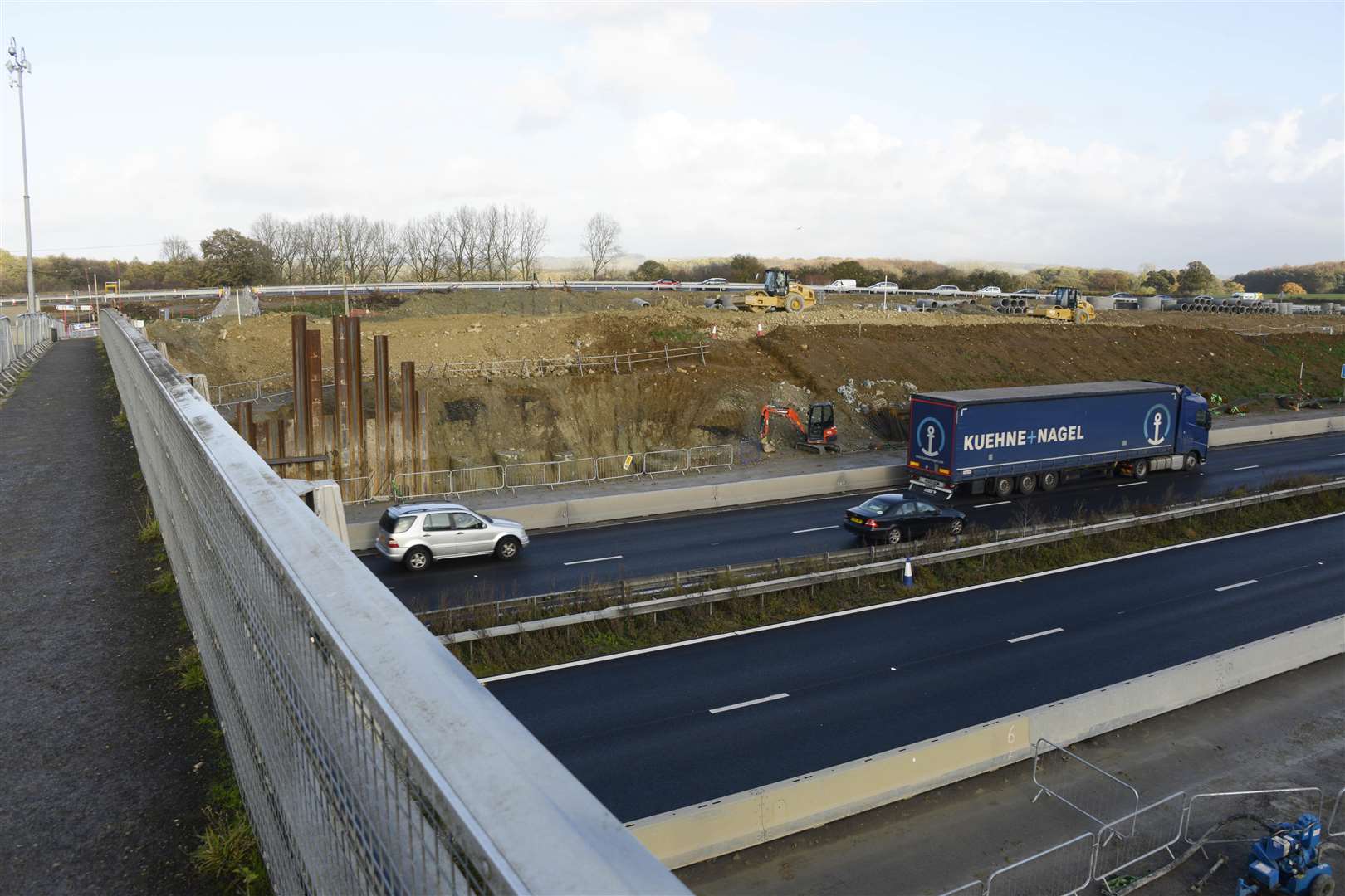 The new east and west gyratory bridges will be installed. Picture: Paul Amos