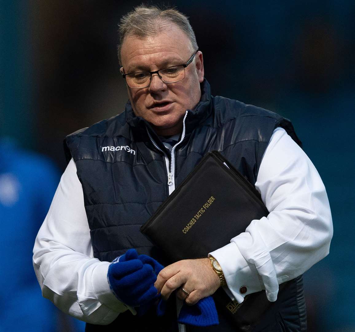 Gillingham manager Steve Evans Picture: Ady Kerry