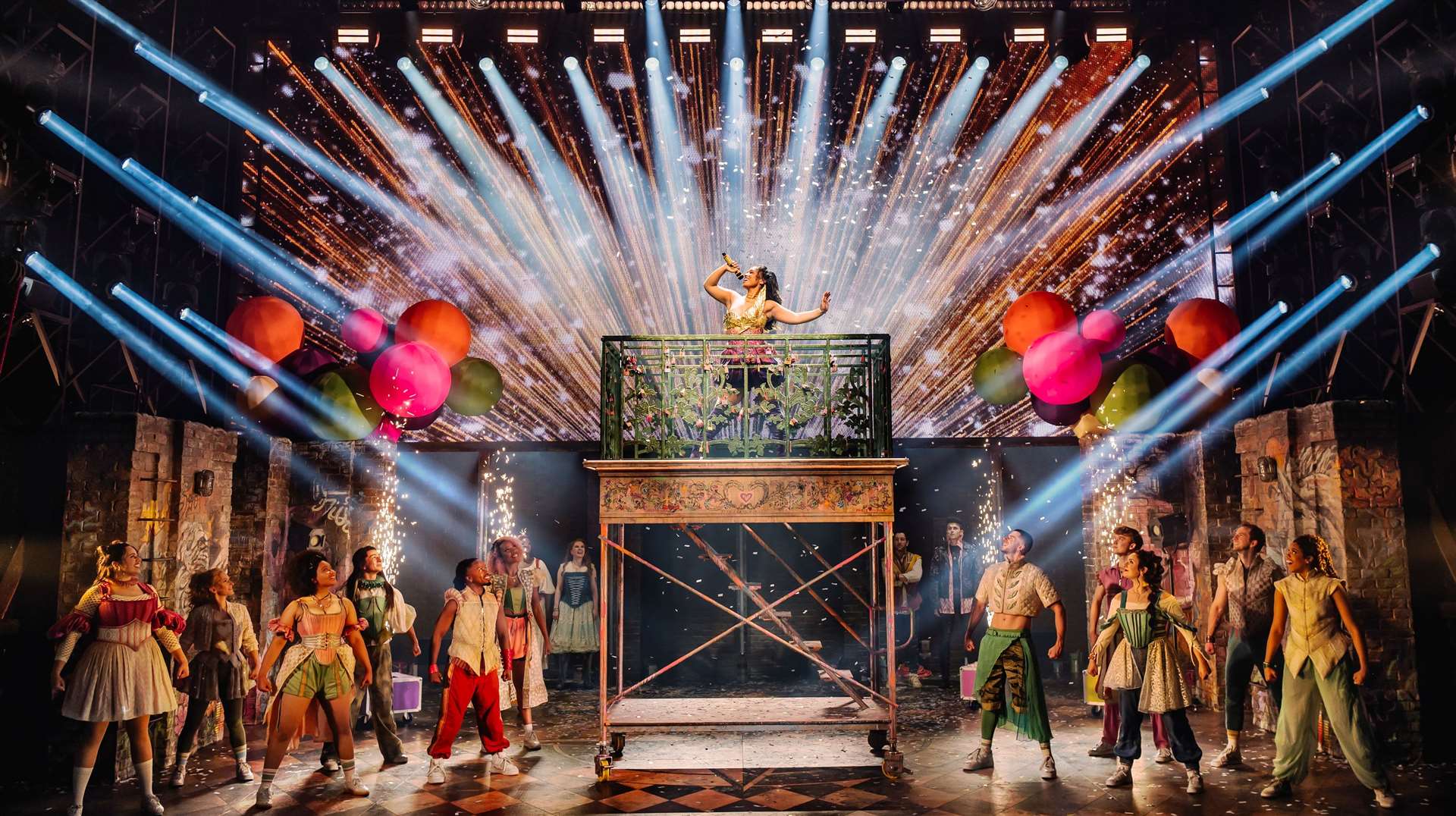 The huge West End hit & Juliet is on its first UK tour, with a stop at the Marlowe Theatre in Canterbury. Picture: Matt Crockett