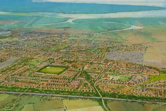 The sprawling 2,500 home Duchy of Cornwall development planned for Faversham