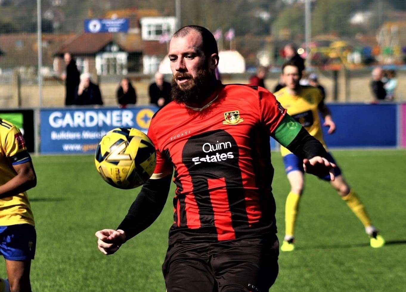 Sittingbourne captain Joe Ellul has signed a new deal. Picture: Sittingbourne FC