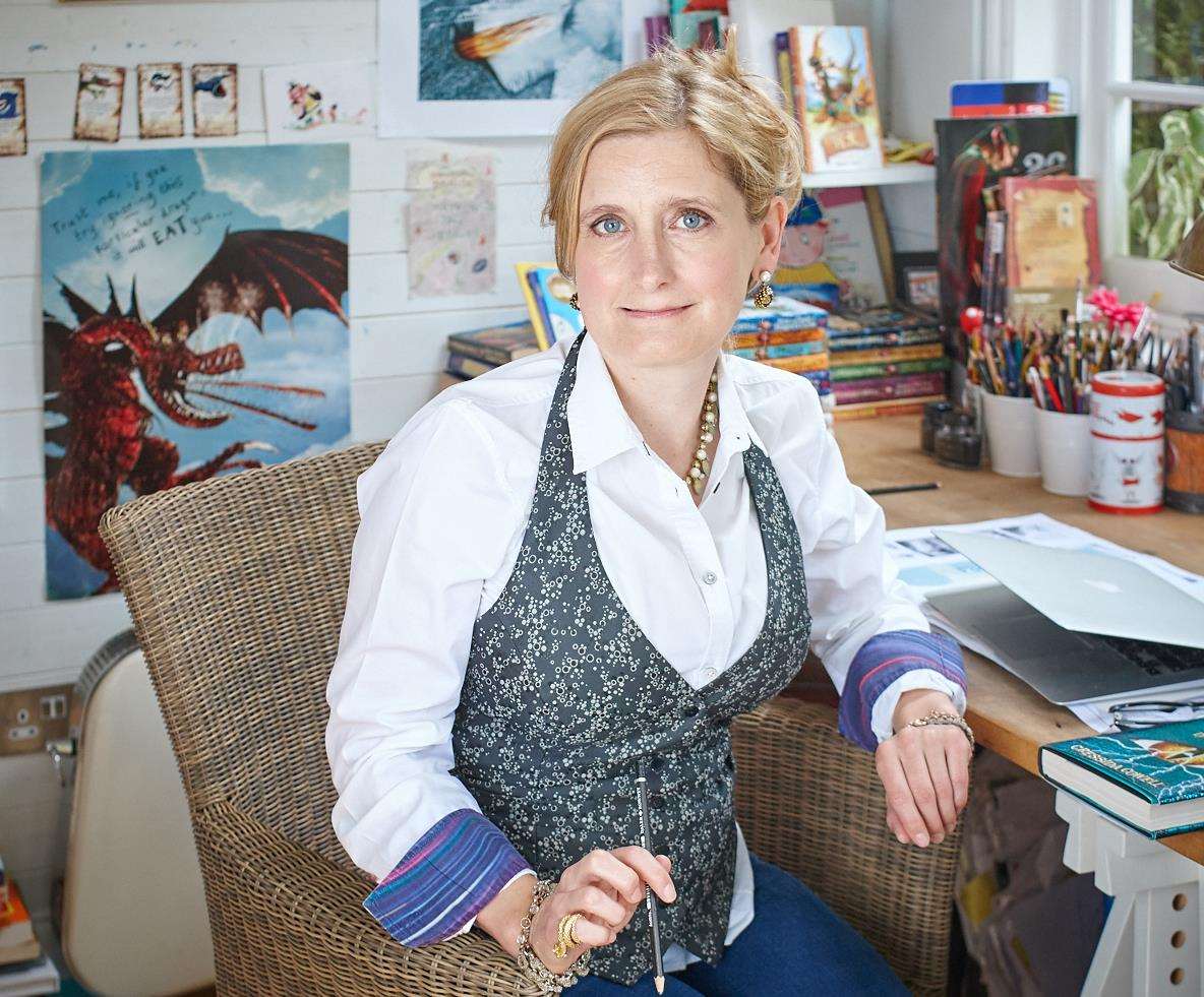 Bestselling children's author Cressida Cowell