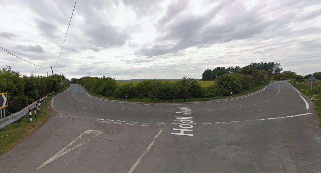 The crash happened near the Woolpack Inn. Credit: Google Maps (3297147)