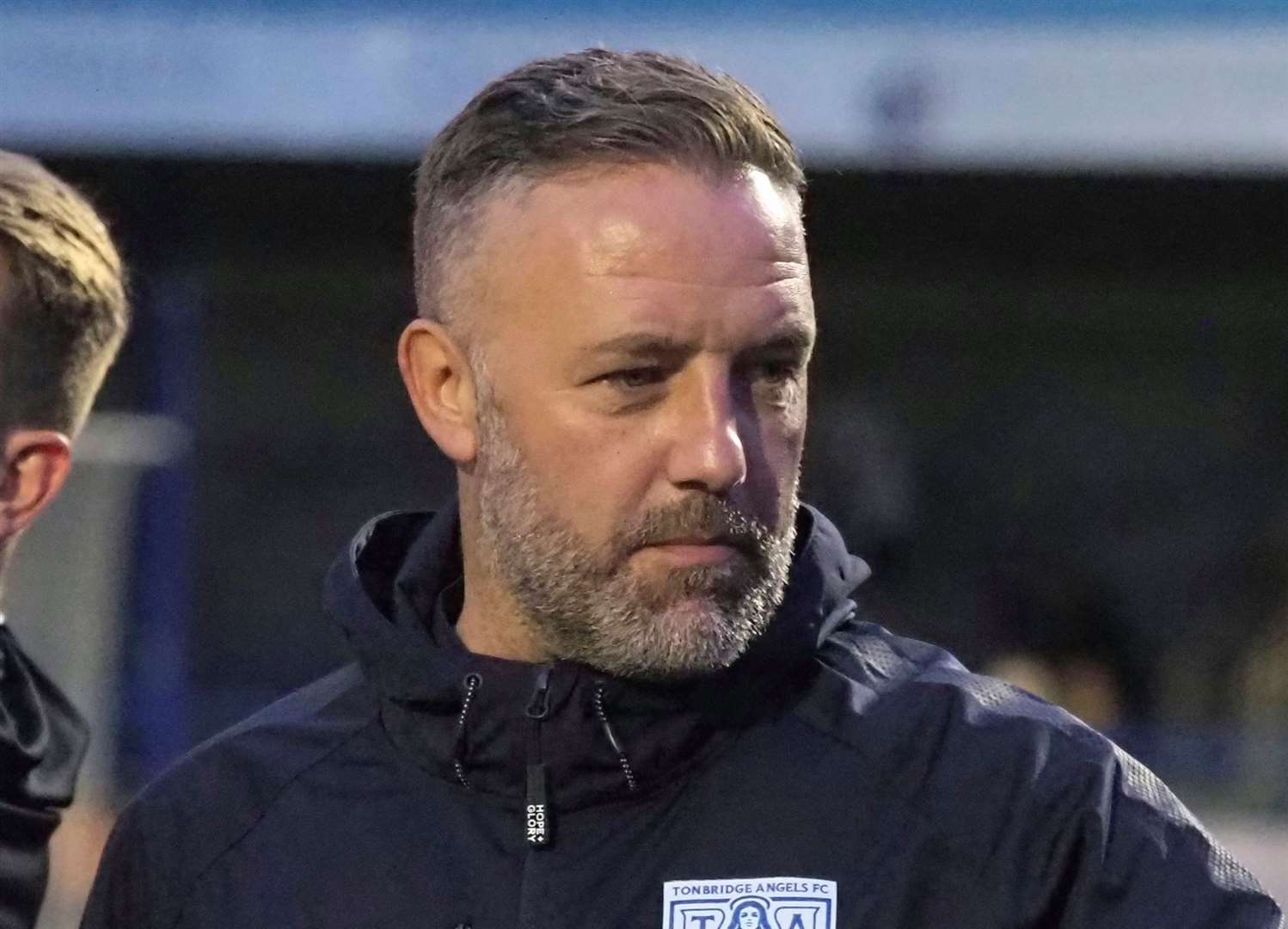 Tonbridge Angels manager Jay Saunders. Picture: David Couldridge.