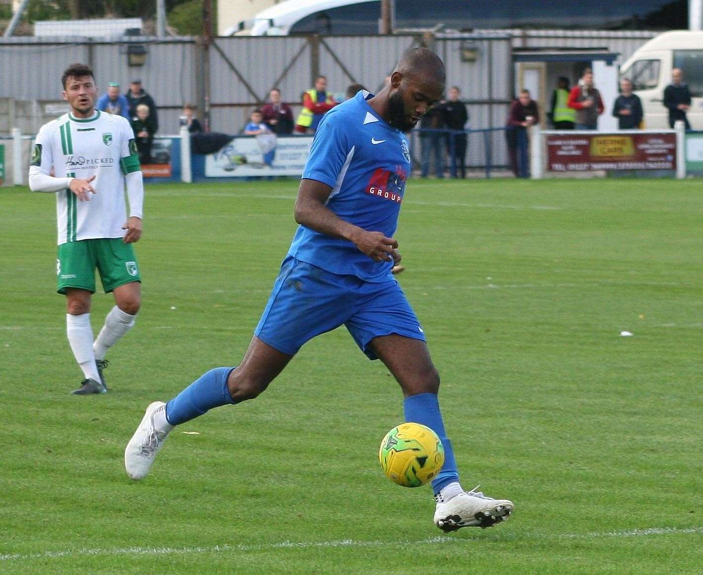 Herne Bay's Zak Ansah