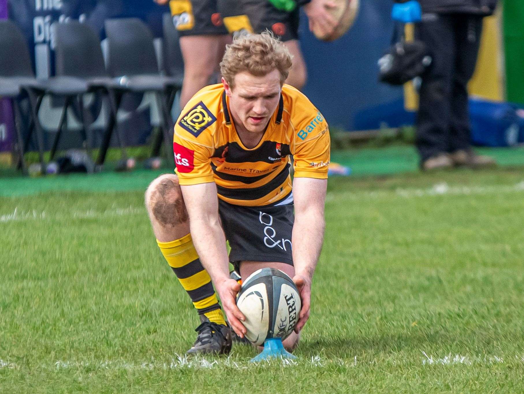 Frank Reynolds - added 18 points to Canterbury’s tally in their win over Colchester. Picture: Phillipa Hilton