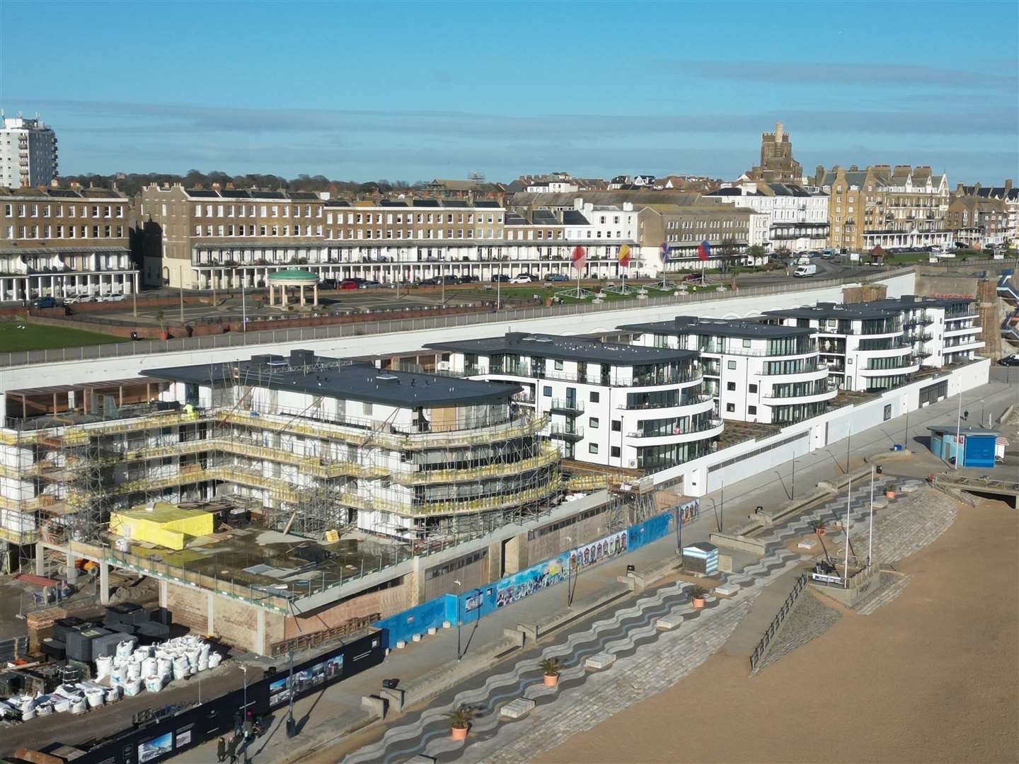 The Royal Sands development on Ramsgate seafront. Picture: Barry Goodwin