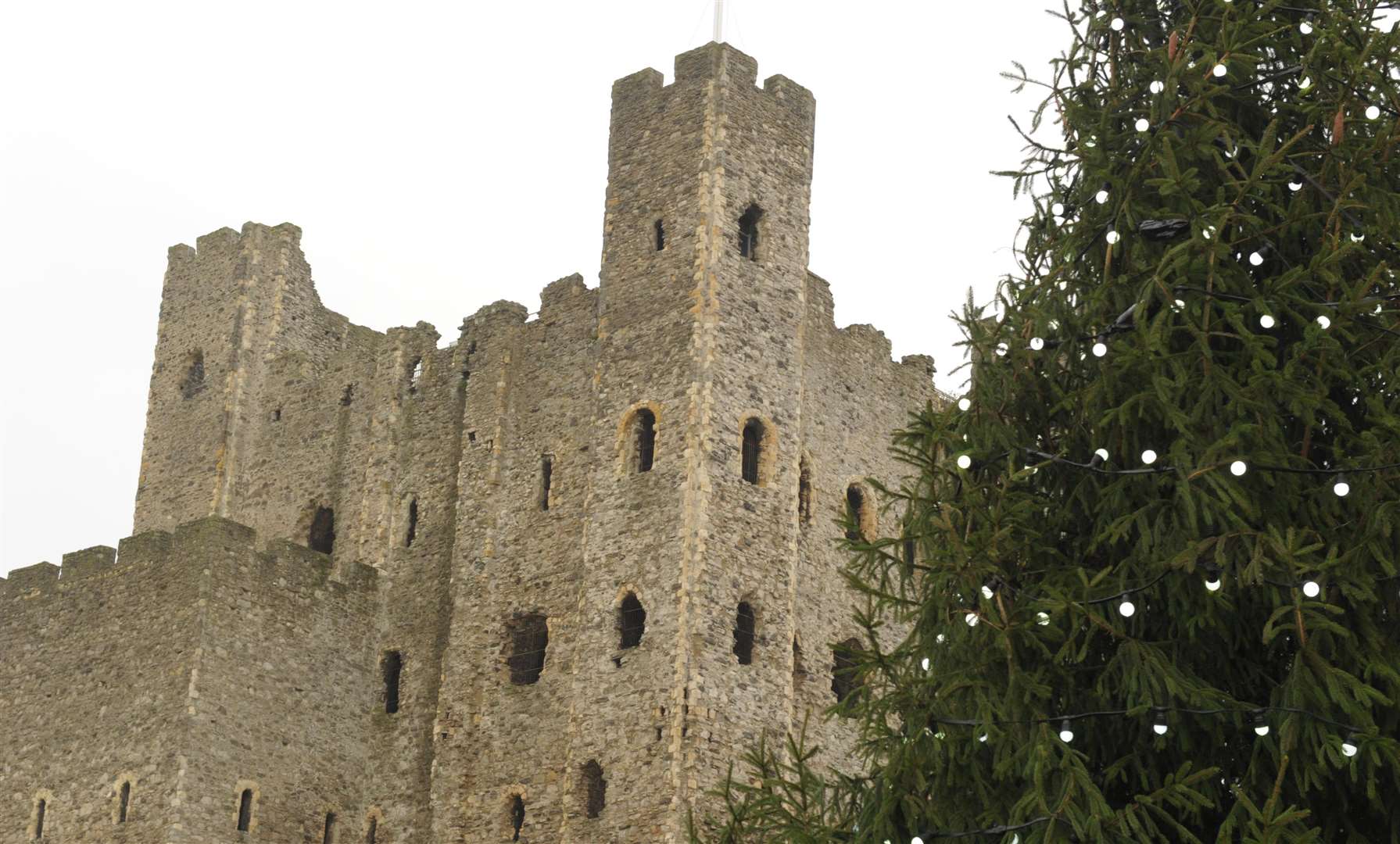 Rochester Castle Gardens Christmas market Picture: Steve Crispe