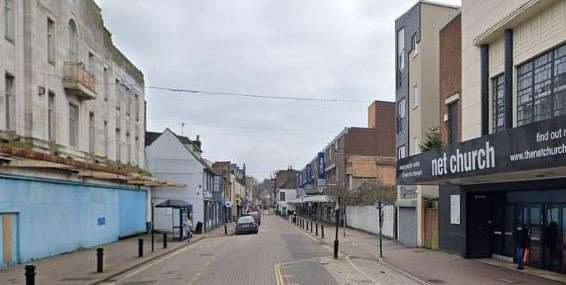 The incident happened in Spital Street. Picture: Google Maps