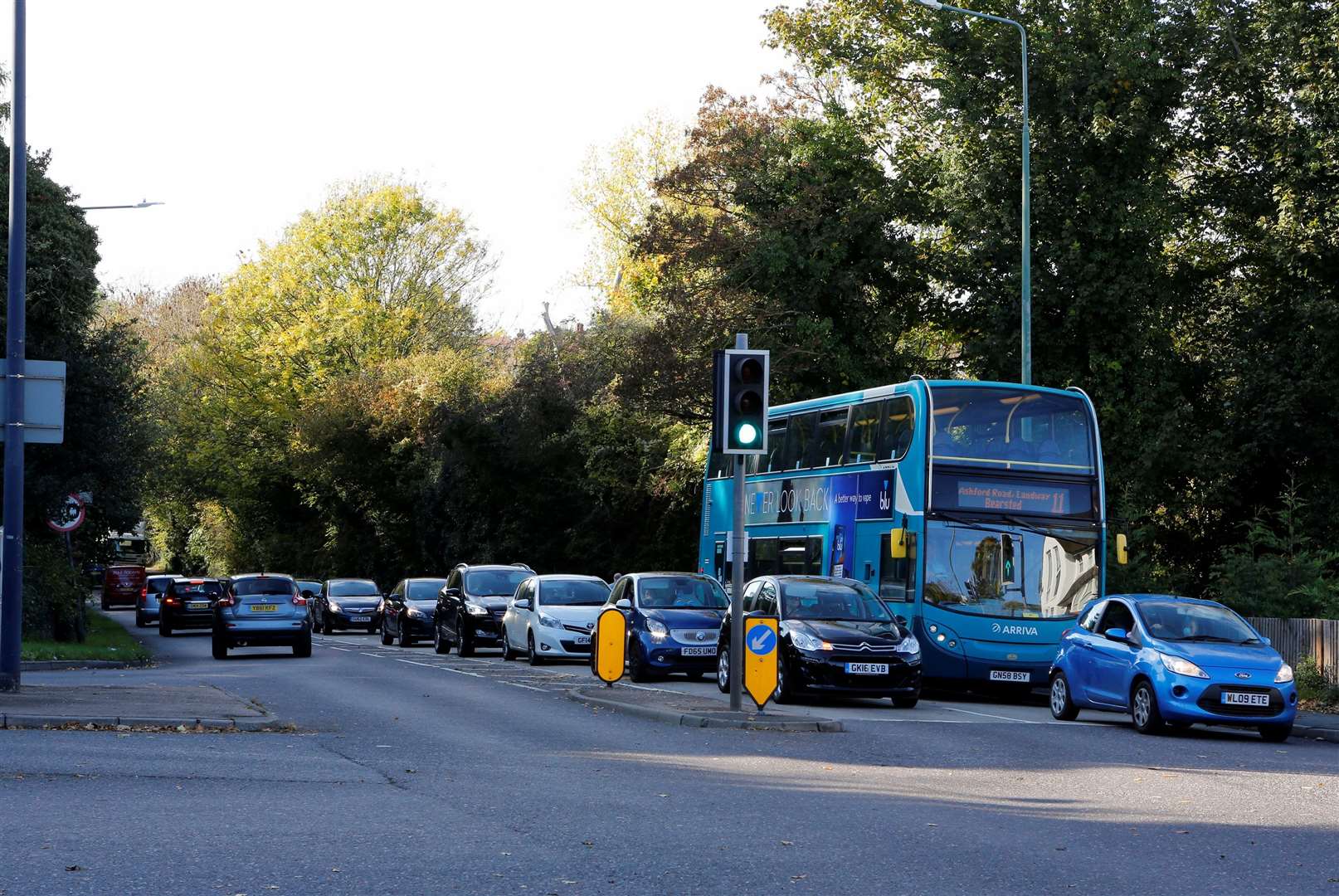 The crash happened on the junction with Ashford Road and Willington Street