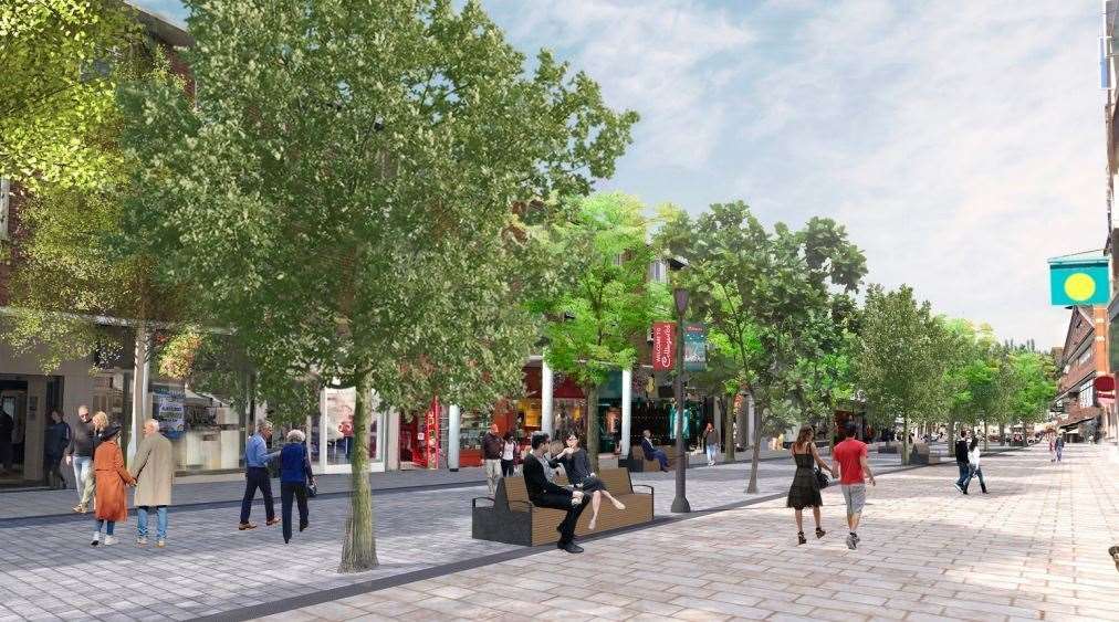 Canterbury City Council unveiled its plans for the shopping thoroughfare last month