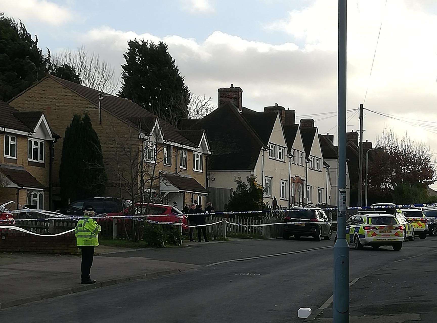 Police seized class A drugs in a raid on Hart Dyke Road in Swanley