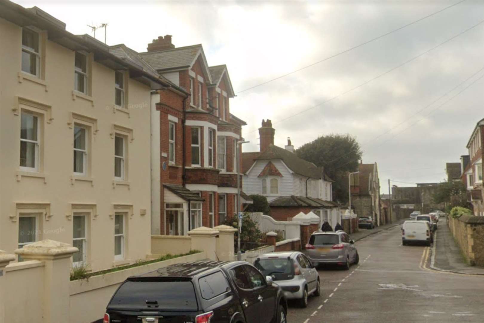 A property in The Riviera in Sandgate was burgled on the early hours of Sunday, October 9. Picture: Google Street View