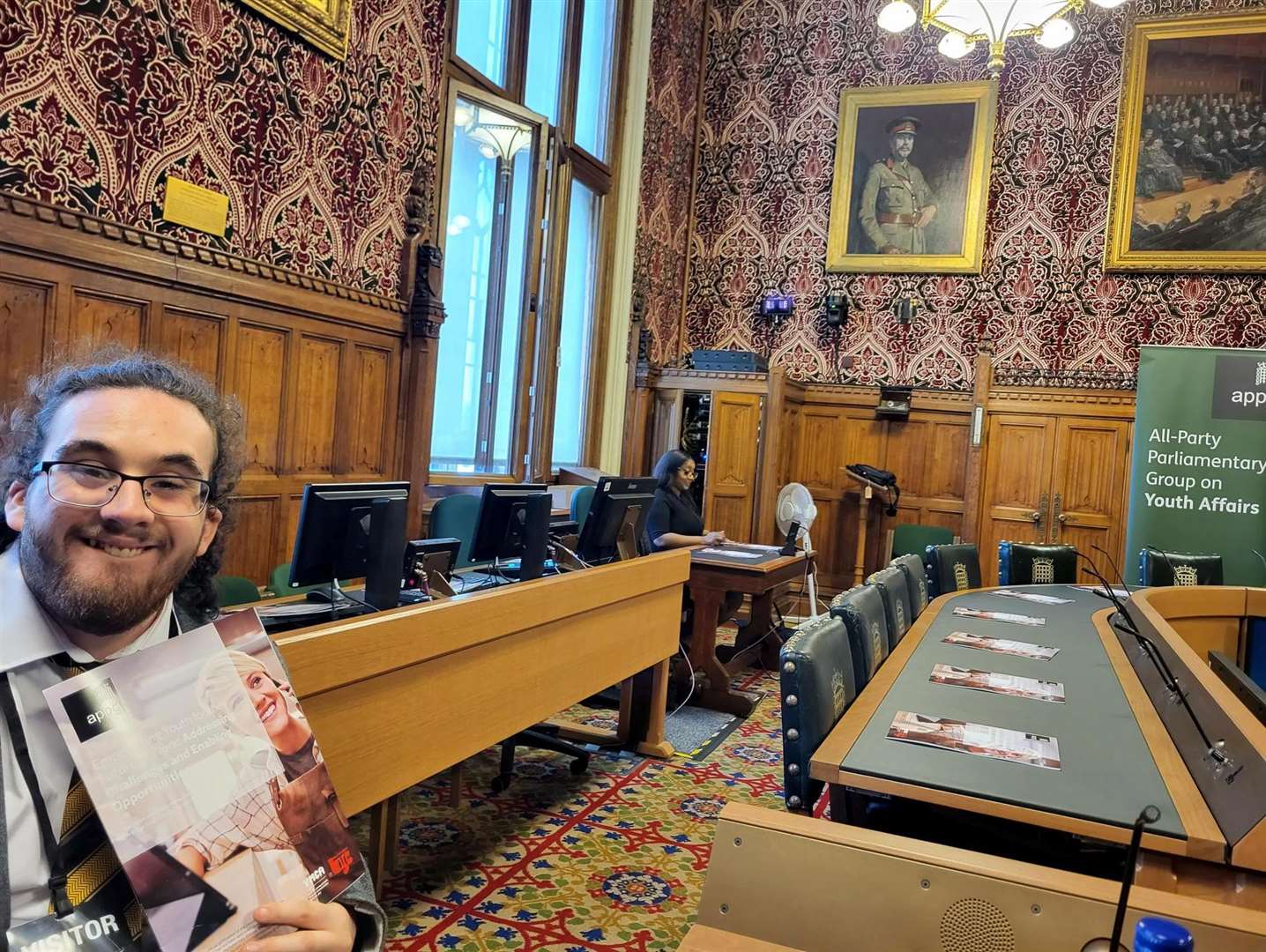 Owen West in the debating chamber