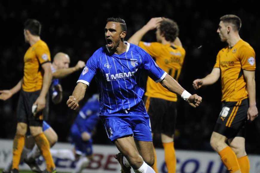 Gillingham beat Wolves at the start of the year Picture: Barry Goodwin