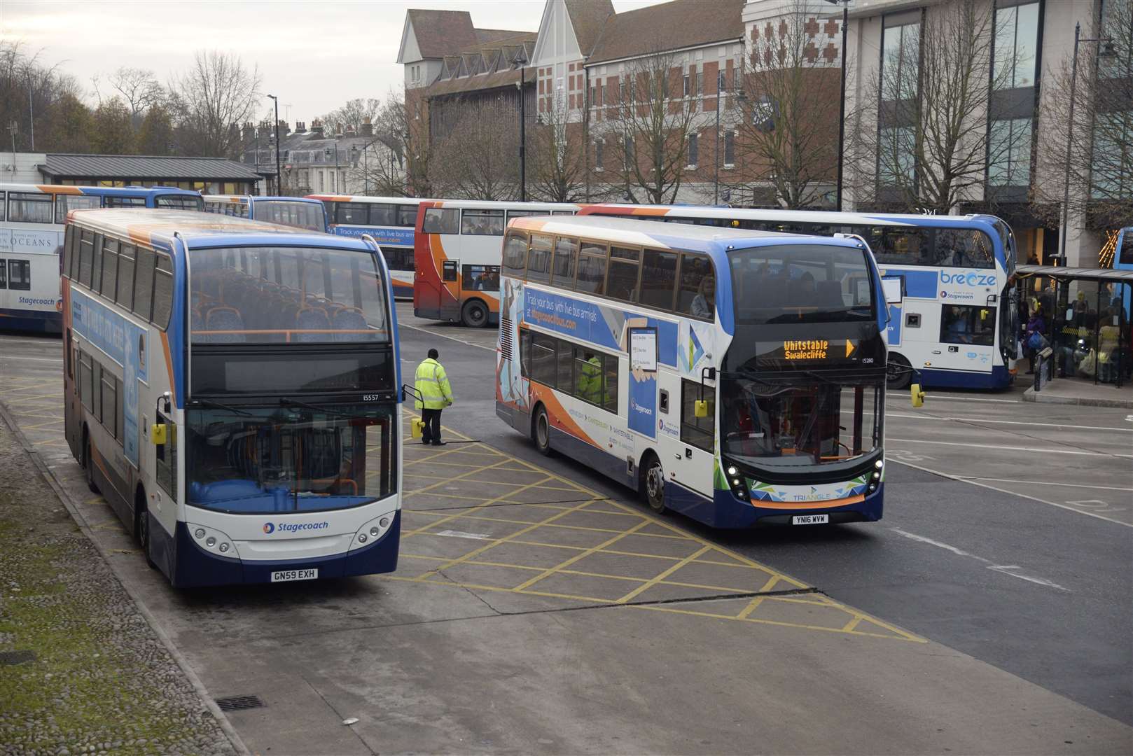 Canterbury Bus Station where the theft took place