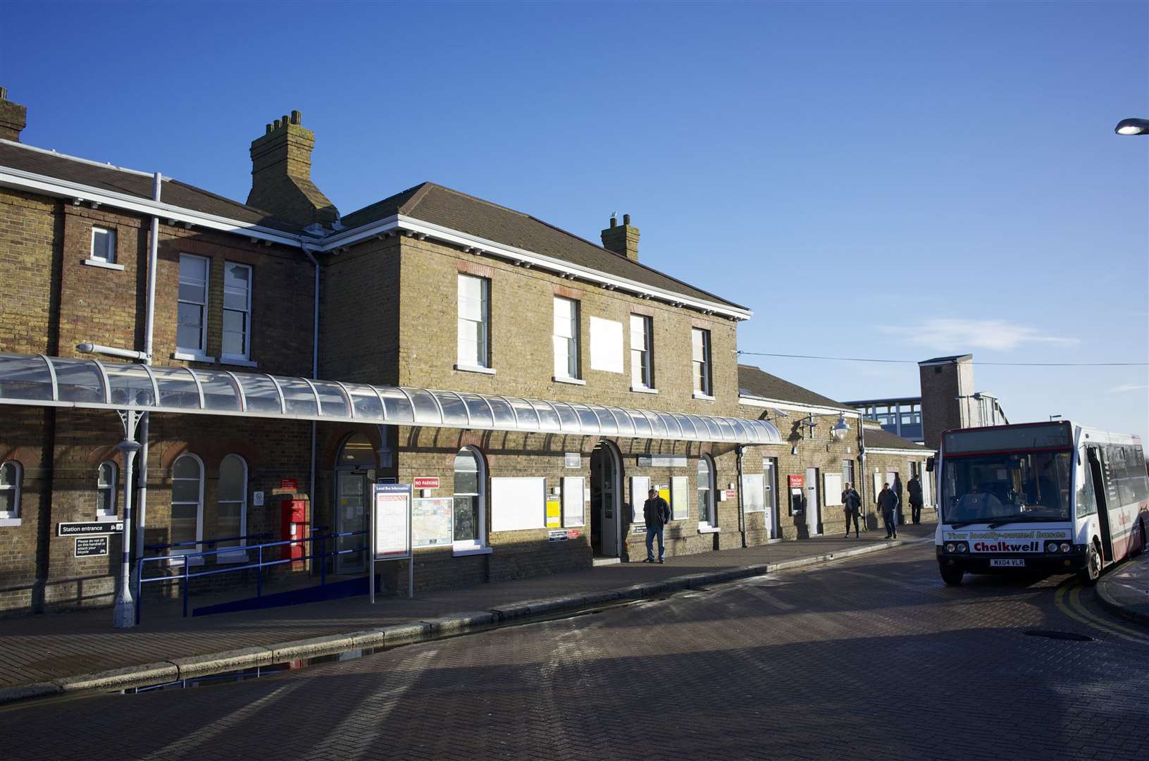 Sittingbourne Railway Station in St Michael's Road, Sittingbourne. Picture: Andy Payton