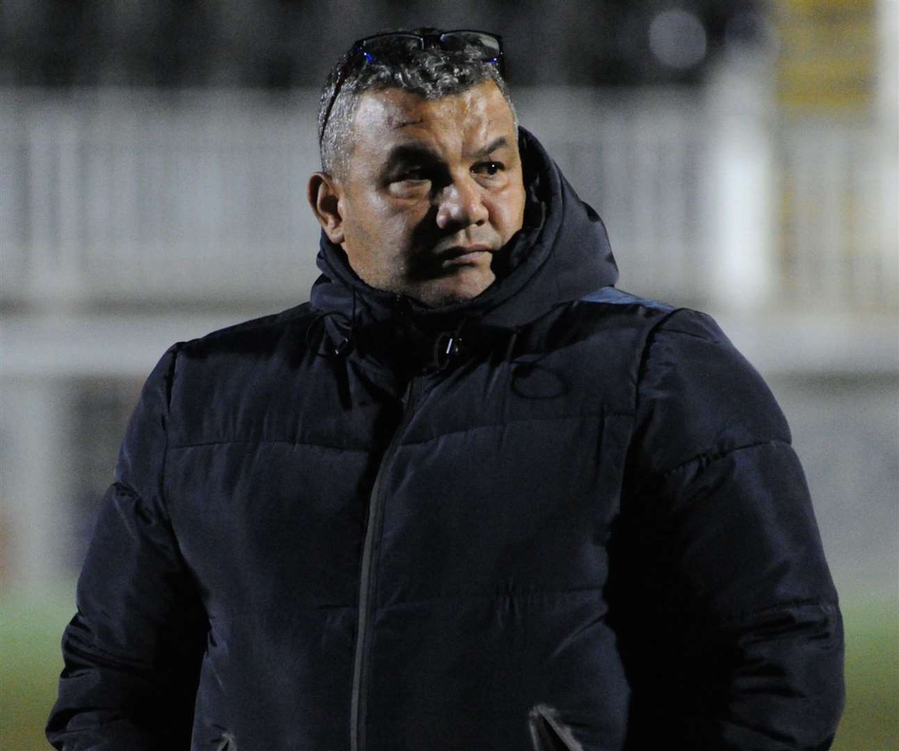 Maidstone United manager Hakan Hayrettin Picture: Steve Terrell