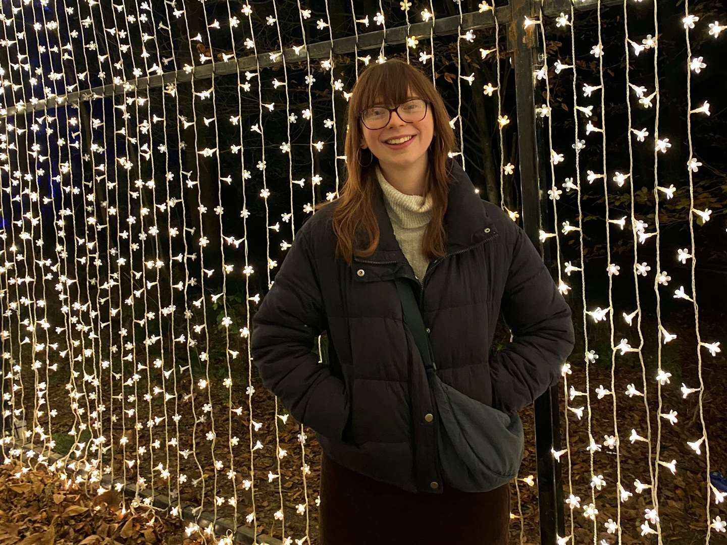 Reporter Cara Simmonds visited Christmas at Bedgebury on opening day