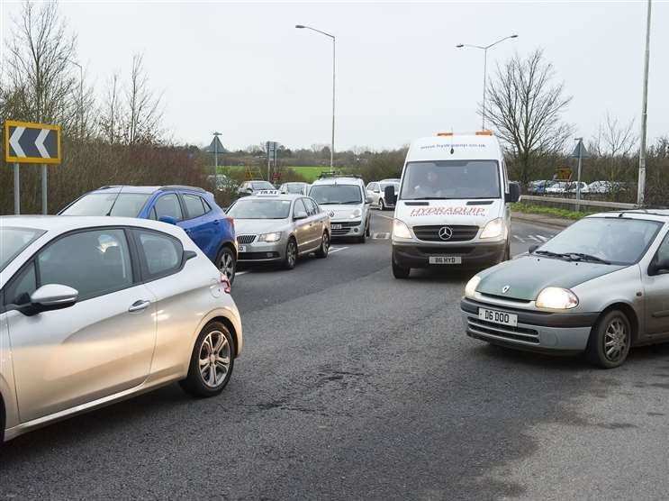 Brenley Corner junction on the A2