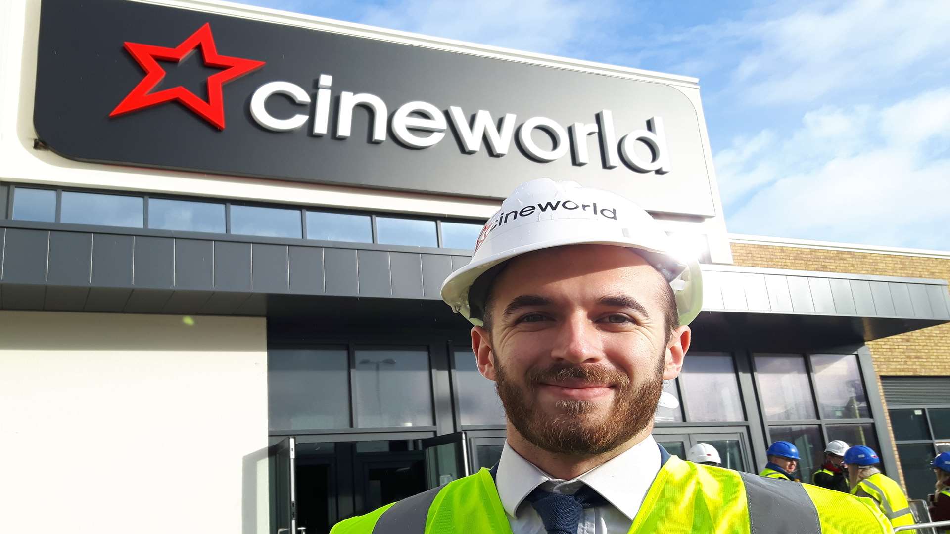 Dover Cineworld general manager Luke Admans