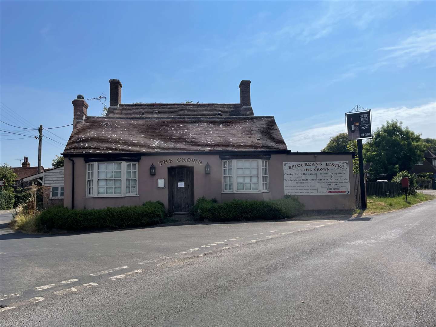 Plans to turn The Crown Inn, near Tenterden, into homes have been refused