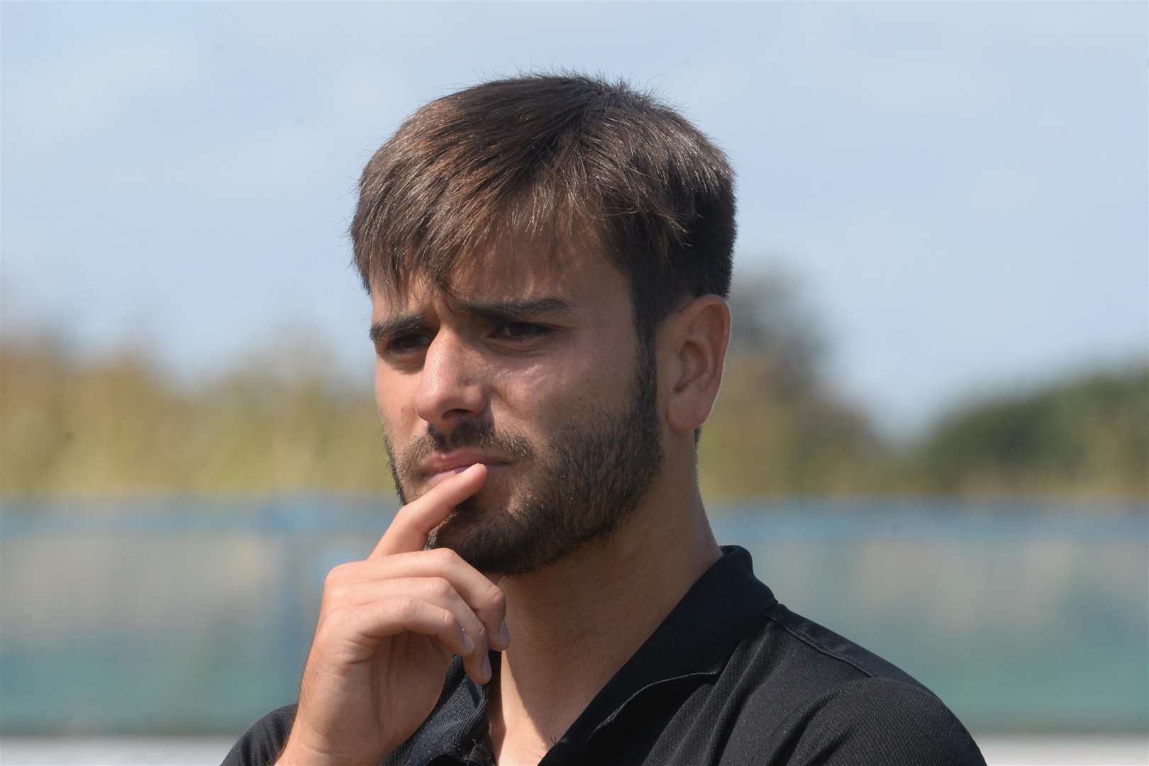 Sittingbourne manager Aslan Odev Picture: Chris Davey