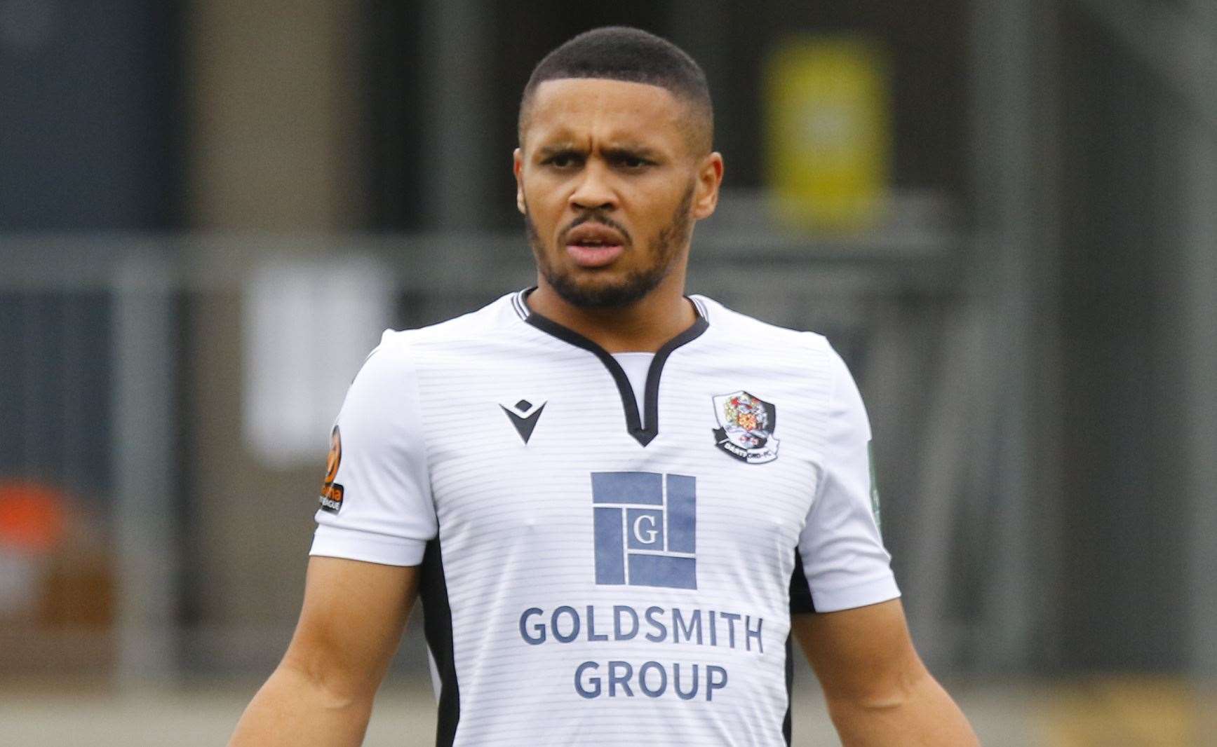 Dartford forward Elliott Romain. Picture: Andy Jones (44297023)