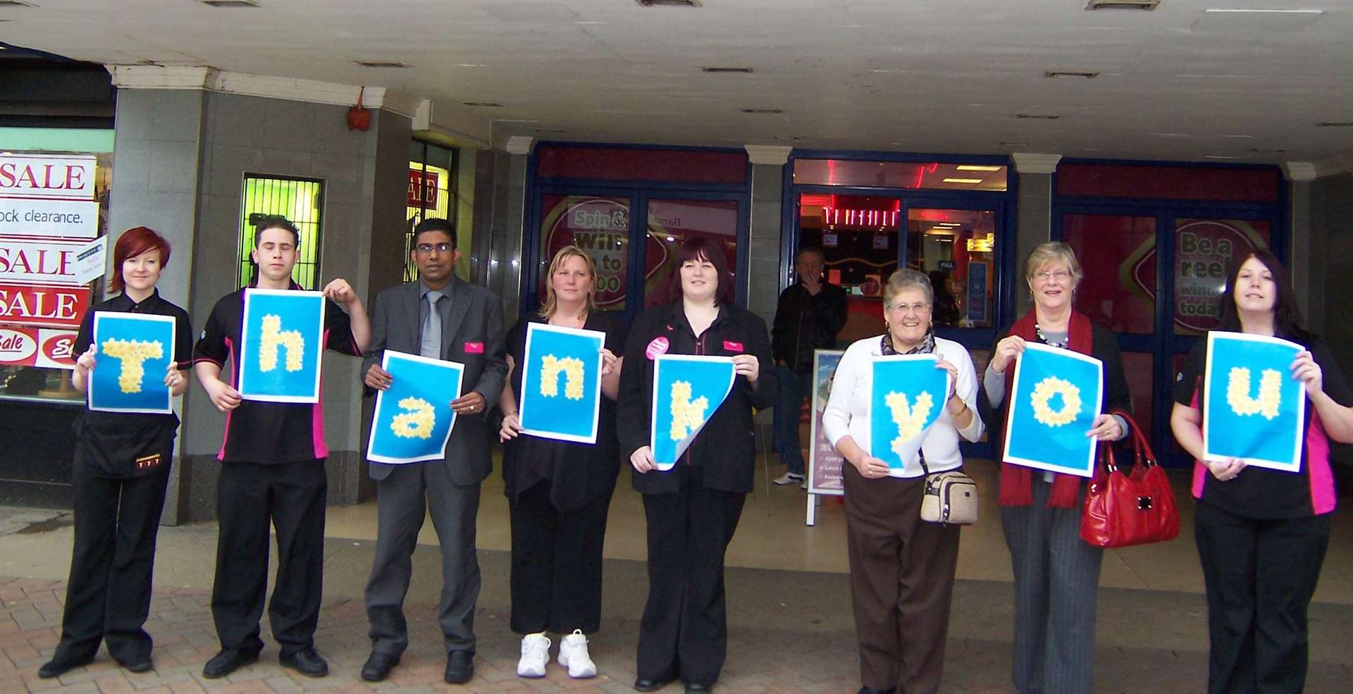 The Ashford hall raised cash for the Marie Curie charity in 2011