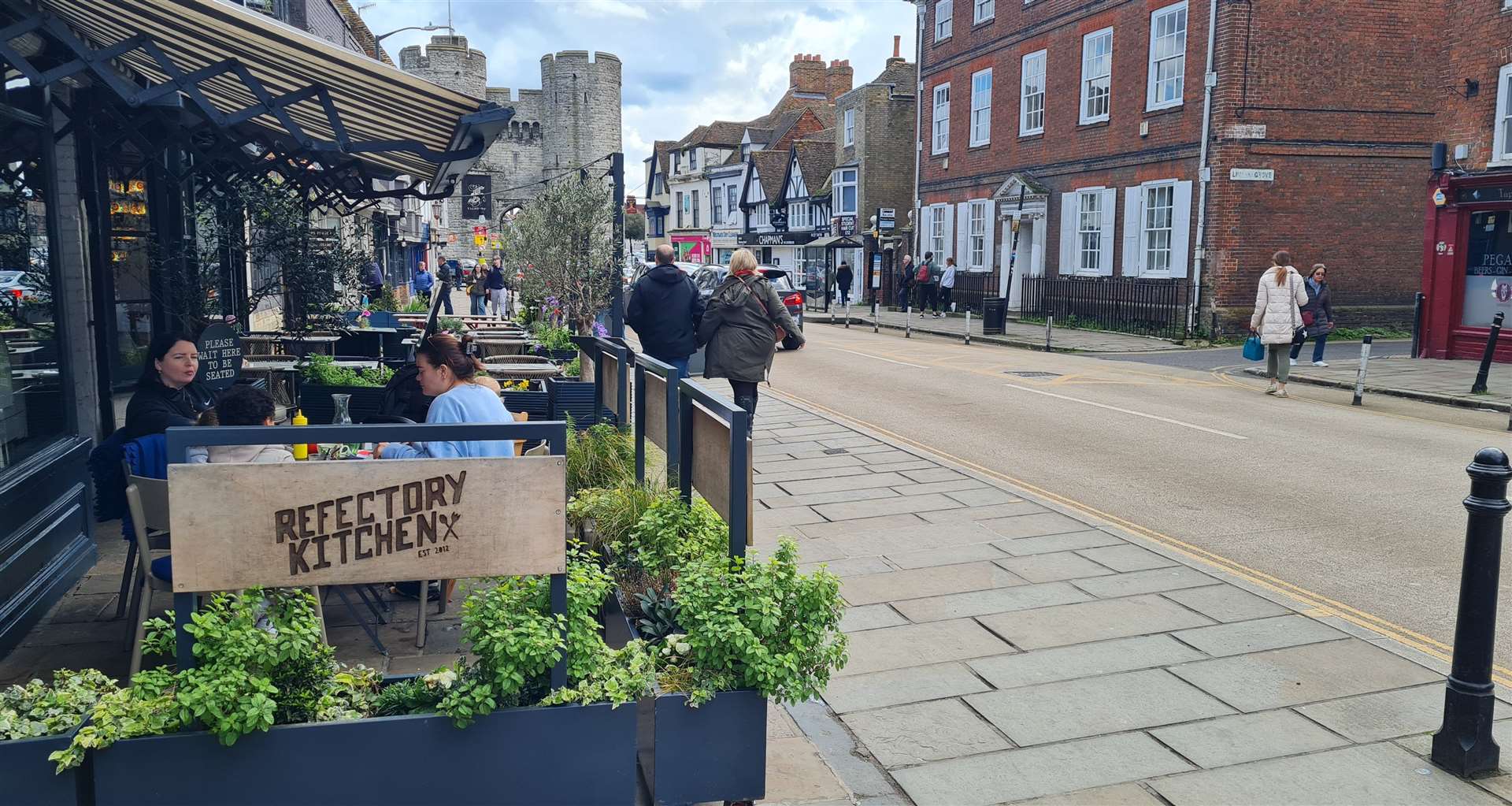 St Dunstan's in Canterbury is full of vibrant cafes and shops